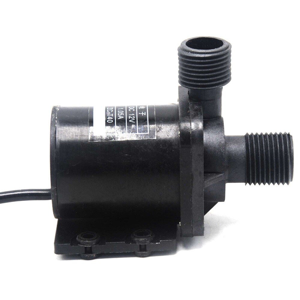 2 stuks 12V ZC-T40 DC Mini Brushless Magnetische Water Pump High Temp 100 Graden C