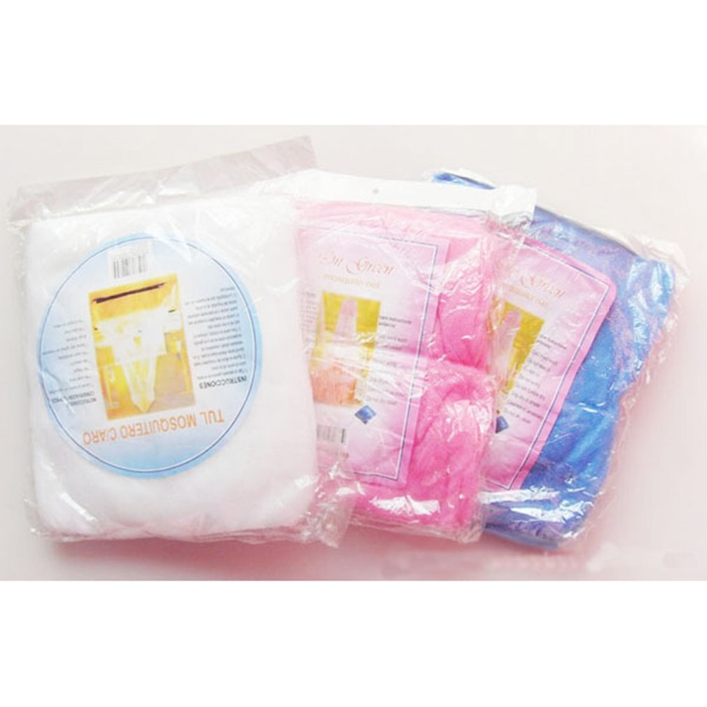 3Colors Summer Elgant Hung Dome Mosquito Net For Double Bed Summer Polyester Mesh Fabric Home bedroom Baby Hanging Decor