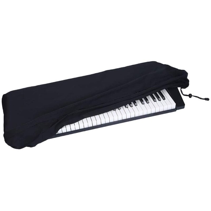 Klavier Tastatur Staub Abdeckungen für 61 Tasten Staubdicht Weiche Tuch Elastische Stoff Elektrische Klavier Abdeckt AXYE