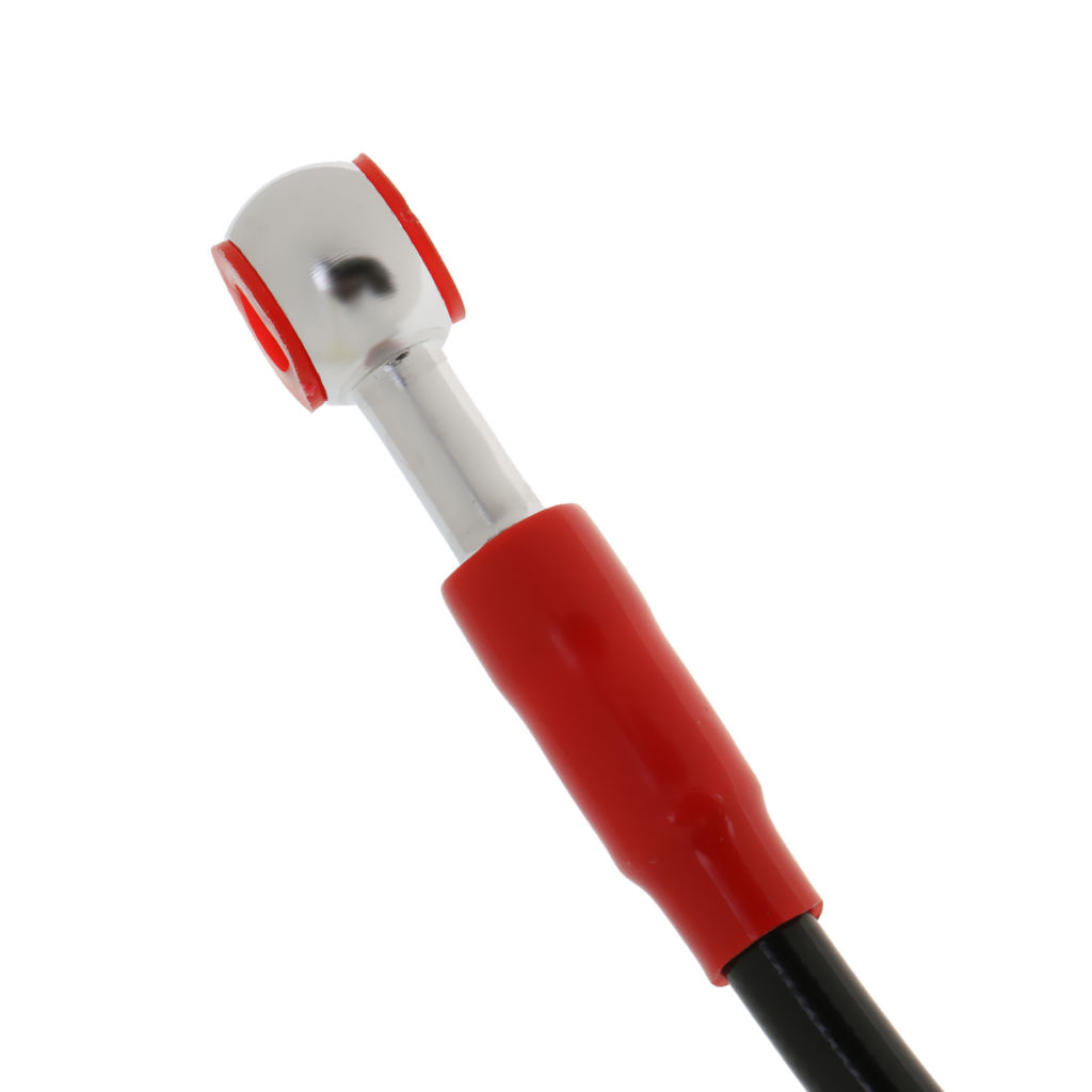 45Cm Motorfiets Rem Olie Slang Lijn Roestvrij Staal Gevlochten Kabel Zwart