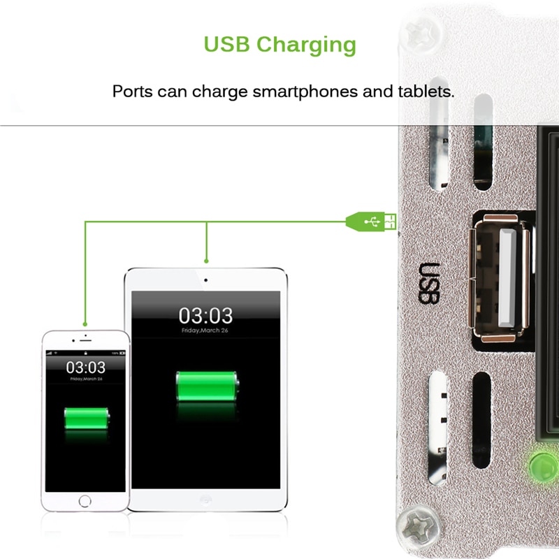 Onever bil inverter  dc12v til  ac 220v 200w strømomformer 12v to 220v inversor adapter ændret sinusbølgeeffekt med usb oplader