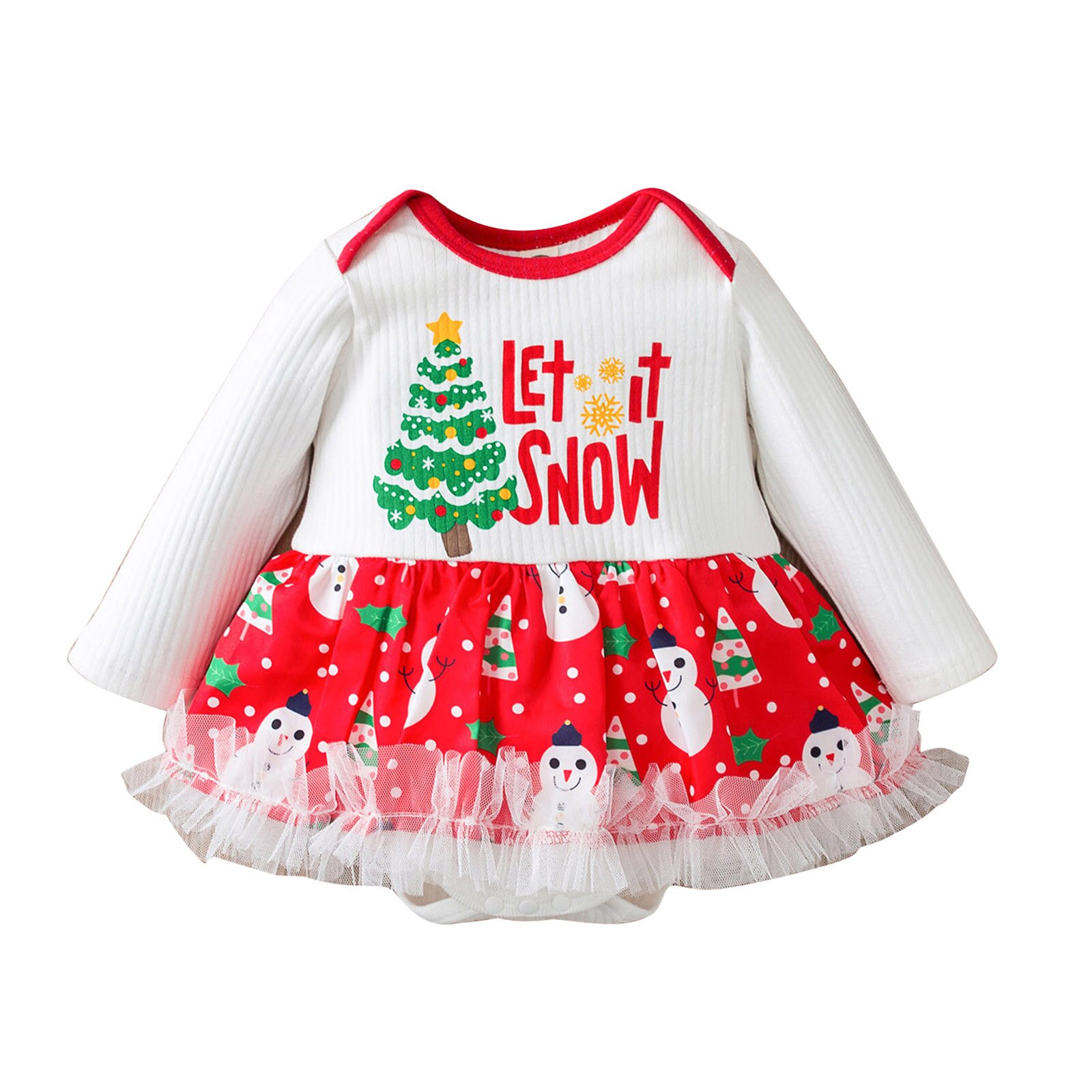 Primeiro natal do bebê recém-nascido menina traje macacão vestido roupas de bebê vestido de ano novo menina bebe roupas crianças vestidos infantis: 01 / 24 m