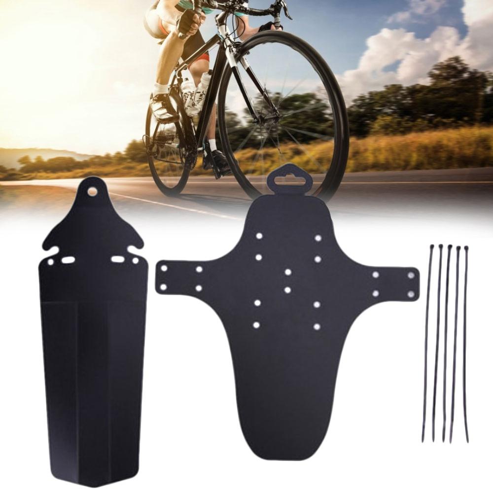 Mountain Bike Bicycle Cycling Road Tire Front Rear Mudguard Fender Set Mud Guard Adjustable Bicycle Mudguard Set