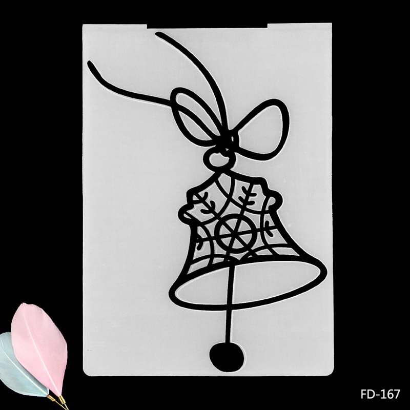 AZSG Butterfly Flowers Plastic Embossing Folder For Scrapbooking Type Photo Album Card Paper Craft Template Mold: FD-167