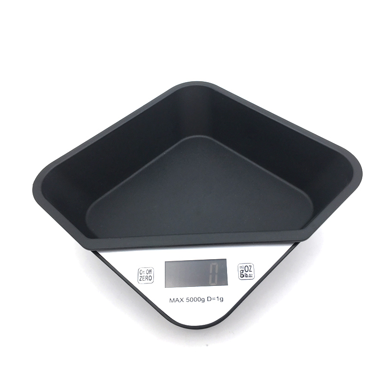 BECBI 5000g x 1g Precisie Digitale Keuken Weegschaal Met Kom Zwart Display Voedsel Schaal, keukenweegschaal digitaal 5000g 11lb: Black