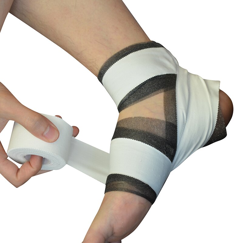 Zigzag Atletische Sport Tape Trainers Strapping Katoen Sport Bandage Kinesiologie Tape Gewrichten Protector Knie Enkel Vinger Tape