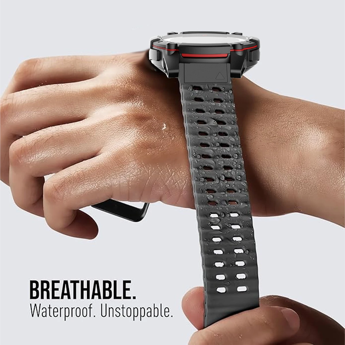 QuickFit 22mm 26mm Silicone Strap For Garmin Fenix 8 E 7 7X 6X Pro 5XPlus Epix Pro Gen 2 47mm 51mm/Enduro 3 Watchband Correa