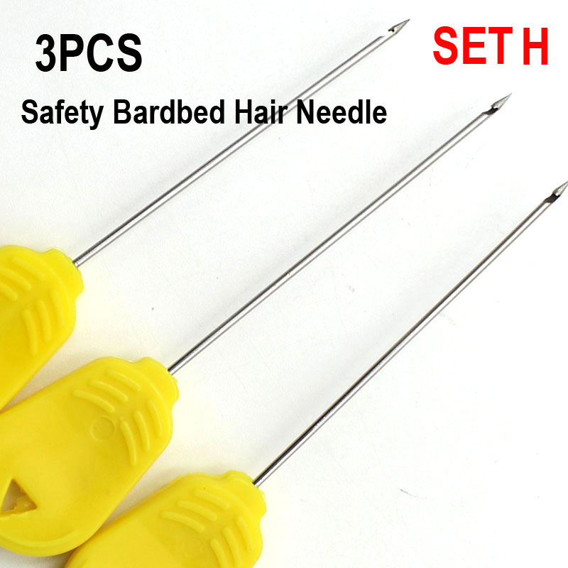 3PCS Carp Fishing Accessories for Carp Rig Fishing Carp Material Chod Zig Rig Tool carp feeder fishing equipment: Blue