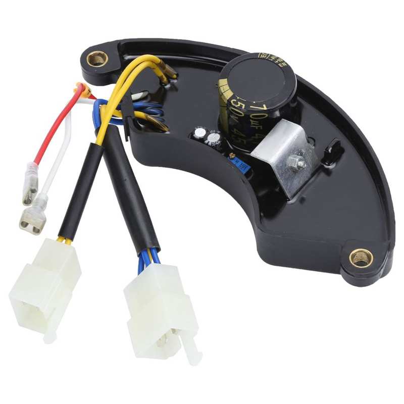 Voltage Regulator 5-6.5KW Generator Onderdelen 250V 470Uf Generator Voltage Regulator Voor Fokken Vee