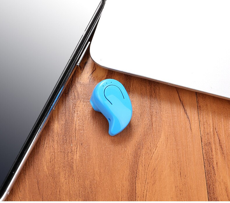 S530X Auricolare Bluetooth Mini Mini In-ear Auricolare Stereo Senza Fili Sport Auricolare Ultra-piccoli Tappi Per Le Orecchie Nascosta: Blue