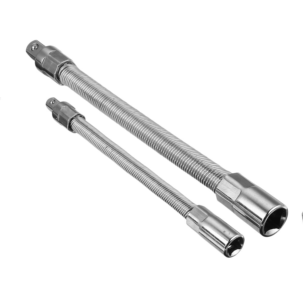 1/4 Zoll 3/8 Zoll flexibel Welle Ratsche Steckschlüssel Platz Kopf Bohrer Verlängerung Stange Bar Adapter Werkzeug