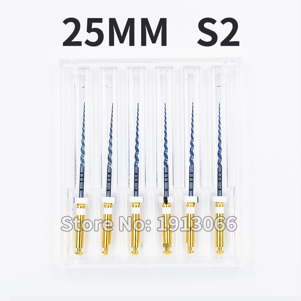 Dental endo files dental rotary endodontic files Use for Root canal: 25MM  S2