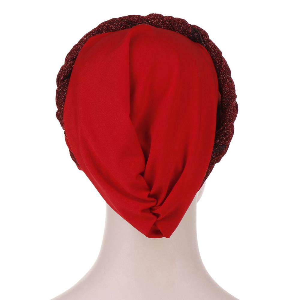 Twee-Tone Mode Moslim Tulband Motorkap Klaar Te Dragen Innerlijke Hijaabs Islamitische Wraps Vrouwen Hoofd Sjaal hijab Caps