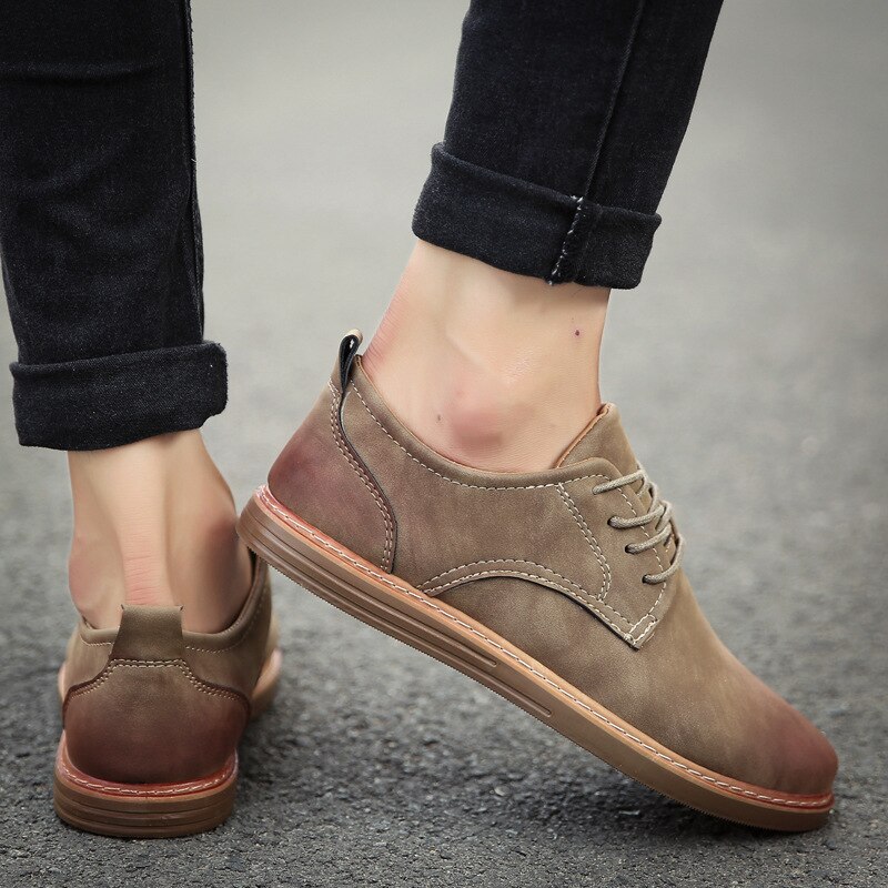 Miesten kengät vapaa-ajan mukavat loaferit miesten nauhakengät pu-nahkakengät miesten lenkkarit kevät miesten matalat kengät