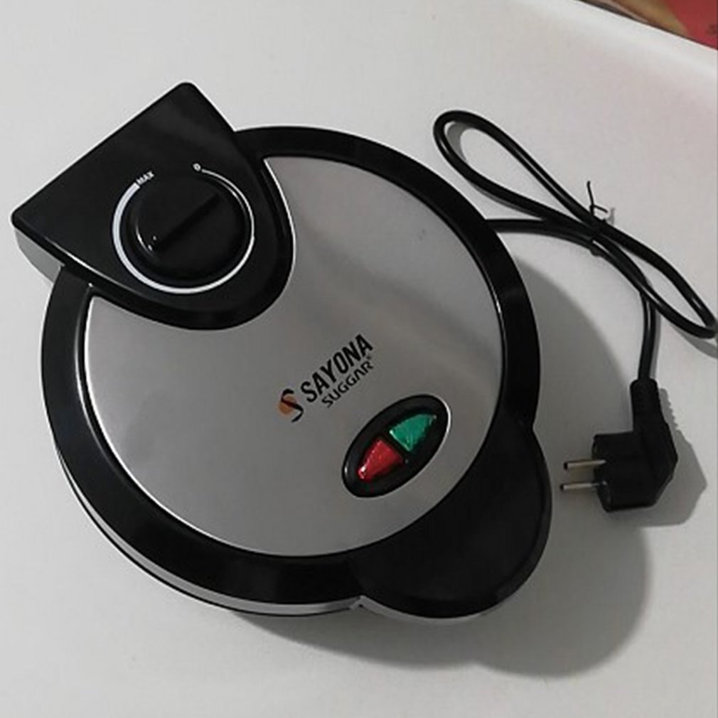 Stainless steel triangle waffle machine heating homemade waffle plum-shaped muffin machine home breakfast cake machine