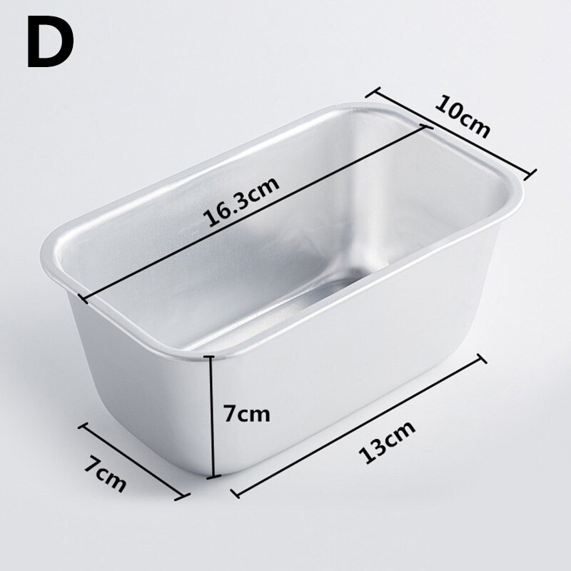 Rechthoek Pan Brood Toast Brood Mallen Carbon Steel Loaf Gebak Bakken Bakvormen Non Stick Pan Diy Bakken Tools Levert: D