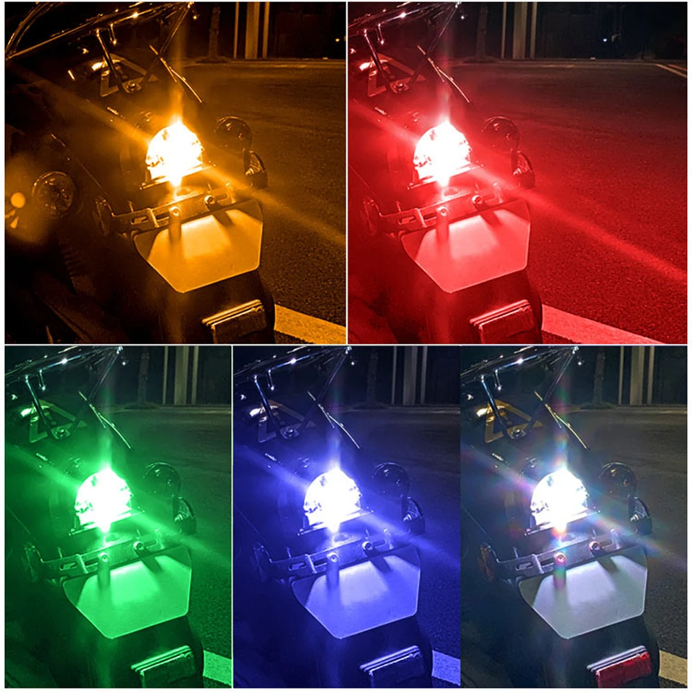 Luces de freno LED estroboscópicas, bombillas intermitentes, luz de freno intermitente, lámparas de estacionamiento de freno inverso para coches, camiones, motocicletas, sendero