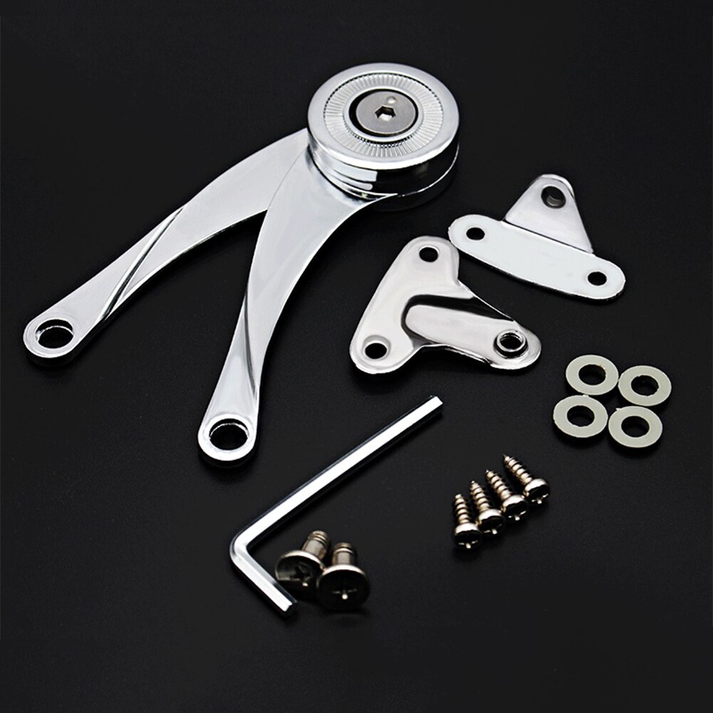 Practical Cabinet Door Lift Up Stop Stays Hinge Zinc Alloy Furniture Cupboard Support Rod for Tatami Furniture Hardware