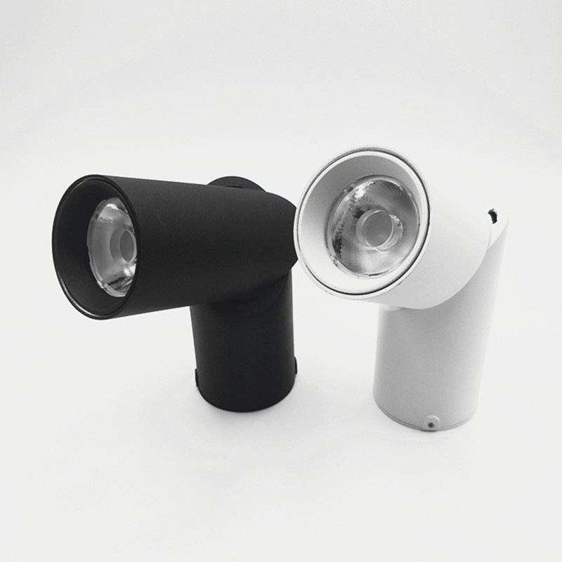 Led-downlights dæmpbare 10w 12w 15w 18w overflademonterede loftslamper spotlight varm/naturlig/kold hvid  ac 85-265v +  drivere