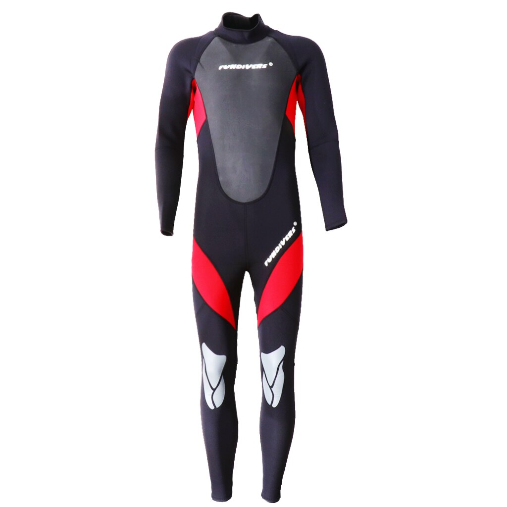 3mm Men Wetsuit Full Suit Diving Swimming Jumpsuit Guard