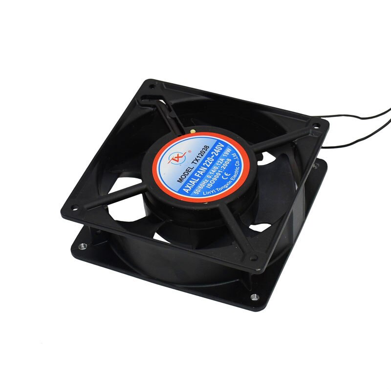 1 kpl tuulettimen tuuletin hiljainen aksiaalituuletin 220v 120 x 120 x 38mm jäähdytystuulettimen käyttö otsonointilaitteiden lisävarusteisiin juotospelti poistotuuletin