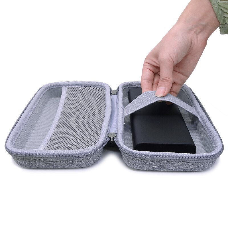 Hard drive case Power Bank Portable Charger High Capacity 10000mAh 26800mAh 20000mAh External Battery case for Anker/Romoss