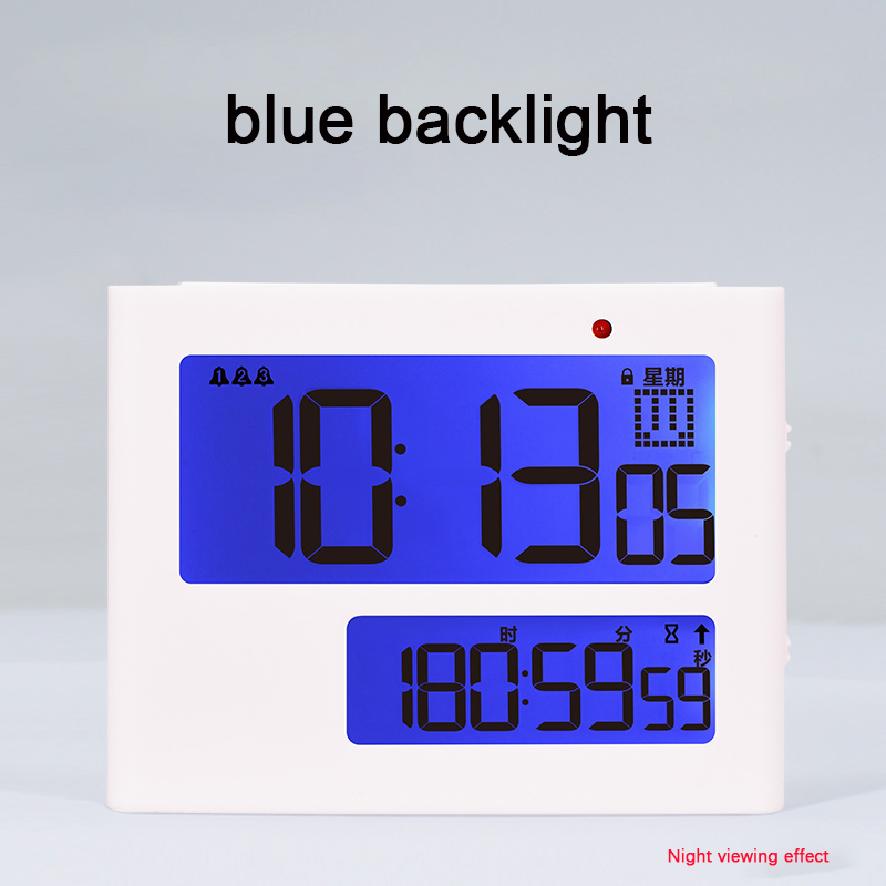 TIMESS Small alarm clock timer electronic alarm clock can adsorb snooze function Humidity temperature control alarm clock