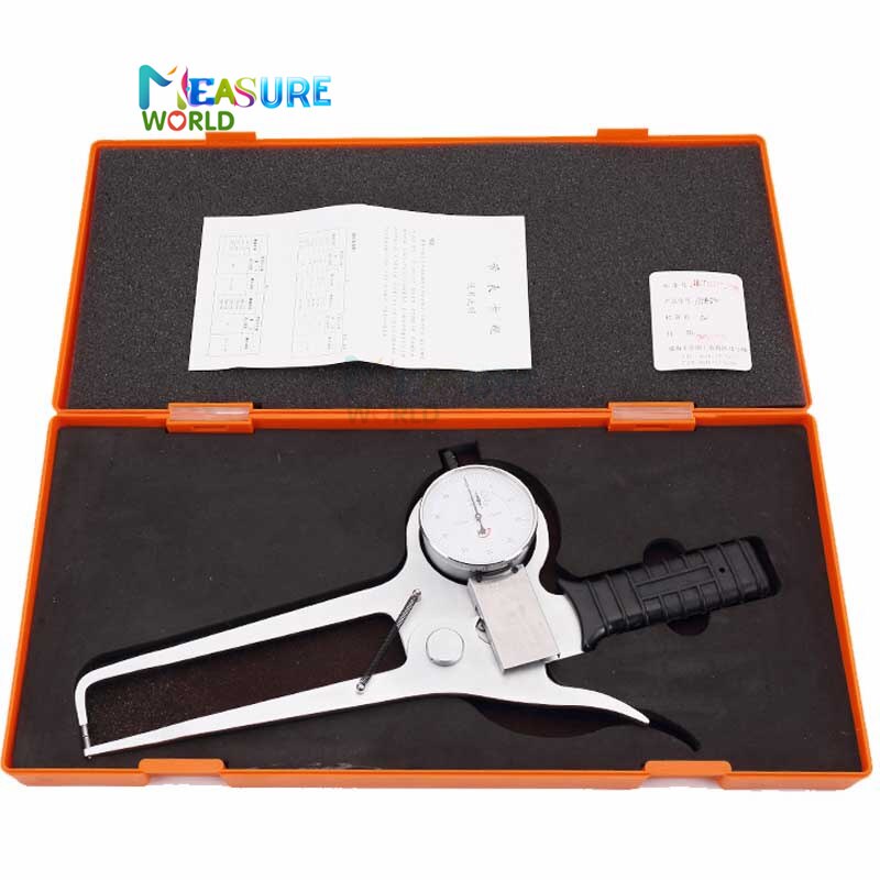 0-50mm Snap Gage Outside Diameter Dial Caliper Thickness Gauge Throat Depth 125mm Measurement Tool