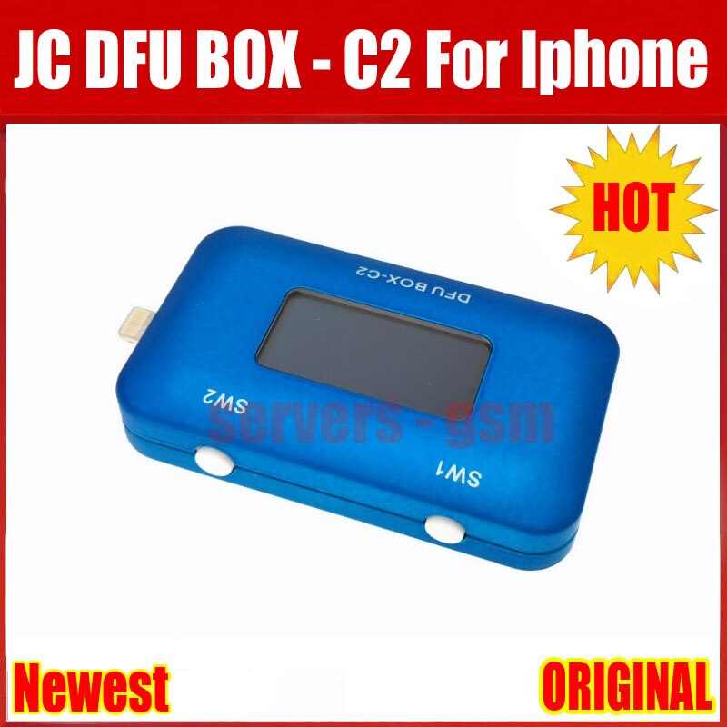 JC DFU Box-C2 iPhone fond de panier restaure le modèle de lecture d'informations SLN ECID actuel de l'écran de tension USB