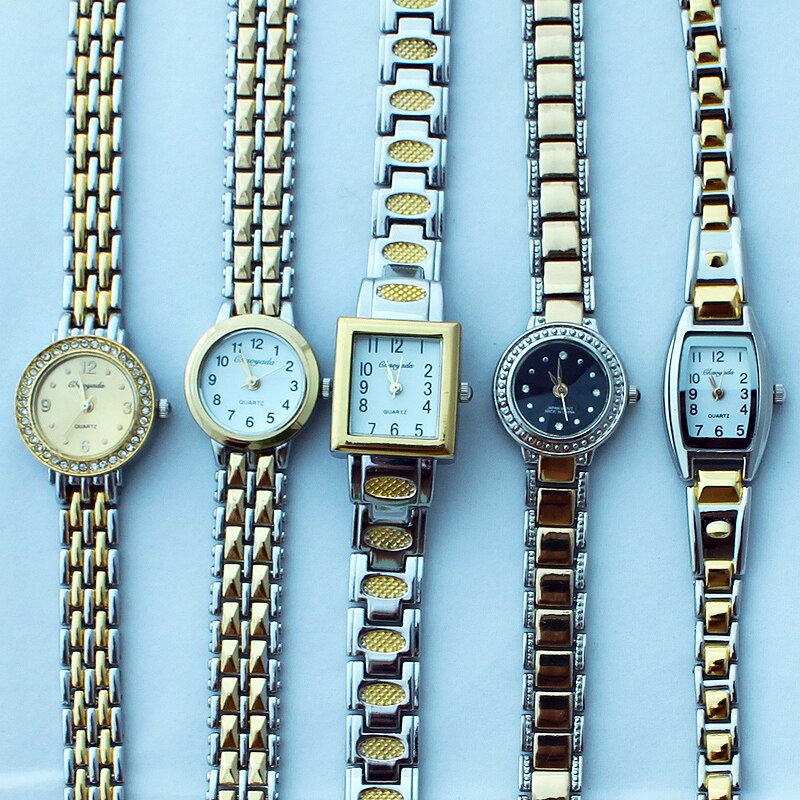 10 pcs Mixed Bulk Veel Luxe Dame Horloges Vrouwen Horloges Magic Vrouwen Armband Horloge Dames Polshorloge Vrouwelijke JBT1