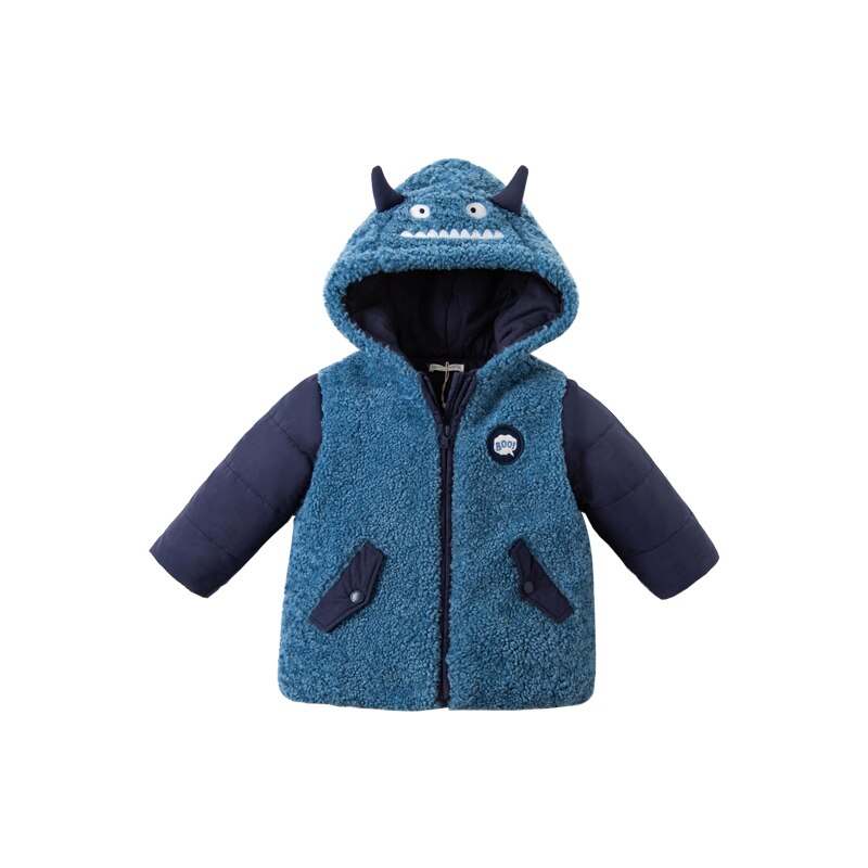 David bella – manteau d'hiver à capuche pour bébés garçons, rembourré, à la , dessin animé, vêtements d'extérieur pour enfants en bas âge, DBX15347: 4Y (100cm)
