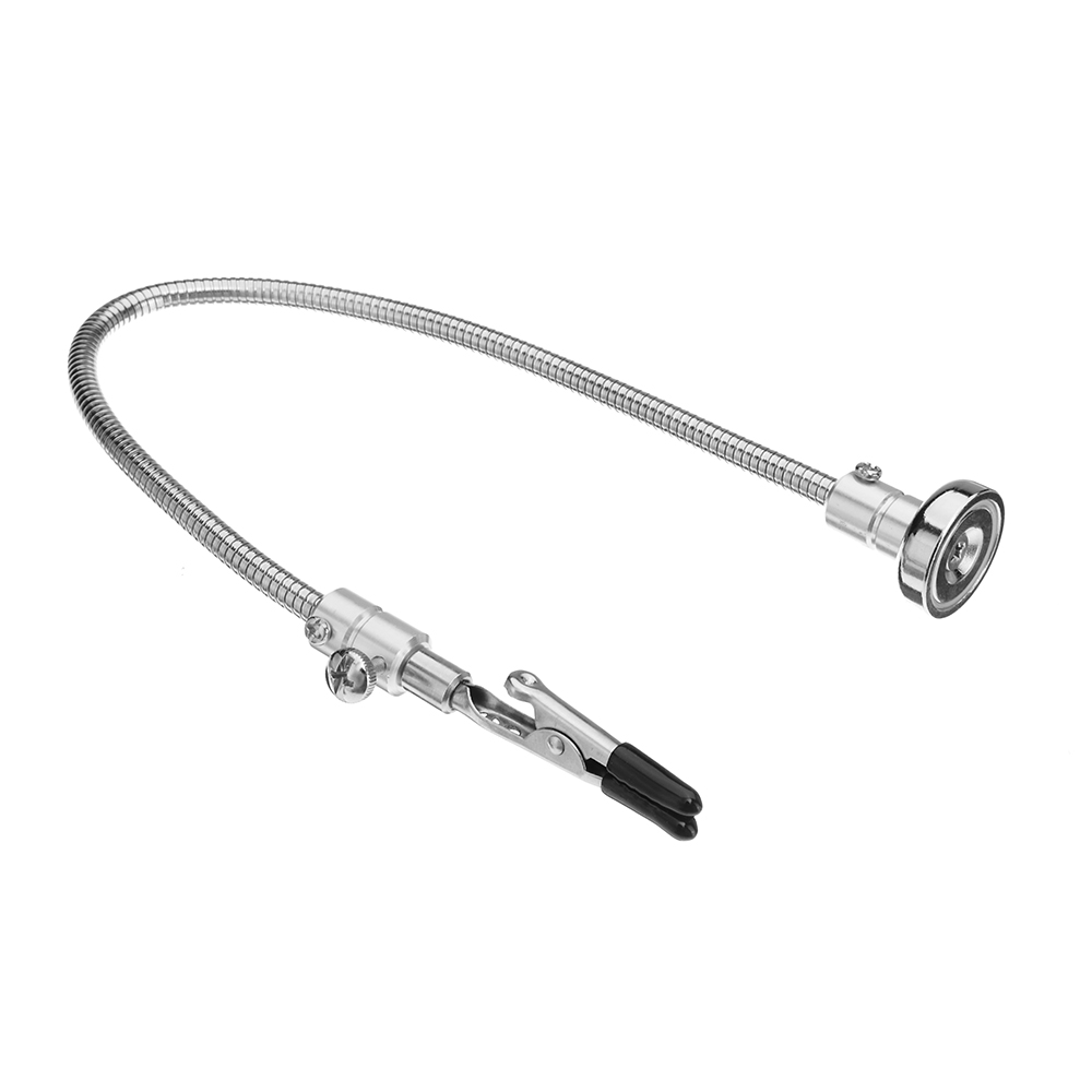 Abrazadera de soldadura Universal de 300mm, abrazadera de brazo Flexible, Base magnética, accesorio de PCB, herramientas de bricolaje, Clip manos libres