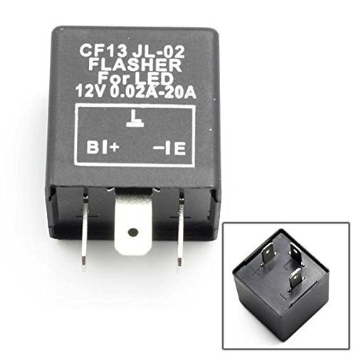 Universal 12V 3 Pin CF13 JL-02 Motorcycle LED Flasher Relay Turn Light Flasher Indicator Relay Blinker Signal Control