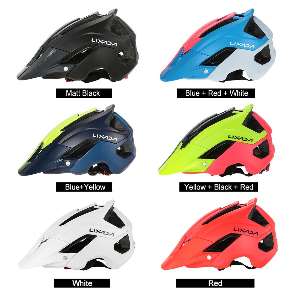 Ultra-lightweight Mountain Bike Cycling Bicycle Helmet Sports Safety Protective Helmet 13 Vents