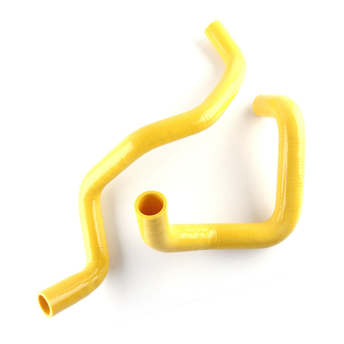 per 2000-2005 TOYOTA CELICA GT/ GT-S/ ZZ T230 turbo tubo del radiatore in silicone tubo del liquido di raffreddamento 2 pz 2001 2002 2003 2004: giallo