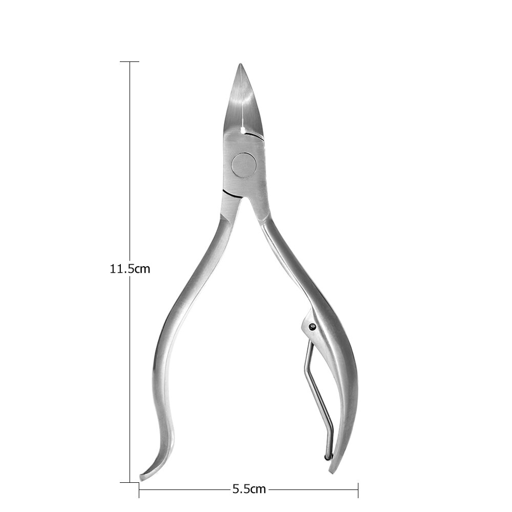 Nagelriemschaartje roestvrijstalen nagelknipper teennagelvijltje hulpstuk voor nagels, manicuregereedschap