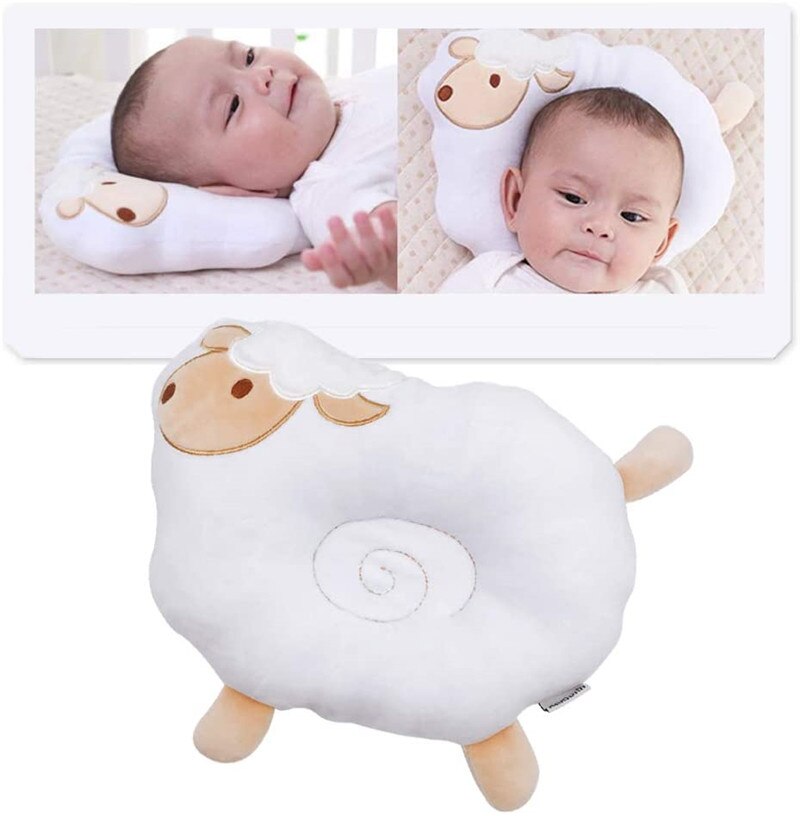 Newborn Baby Sleep Pillow Anti Spit Milk Crib Cot Sleep Positioning Wedge Anti-Reflux Cushion Nursing Shaping Pillow