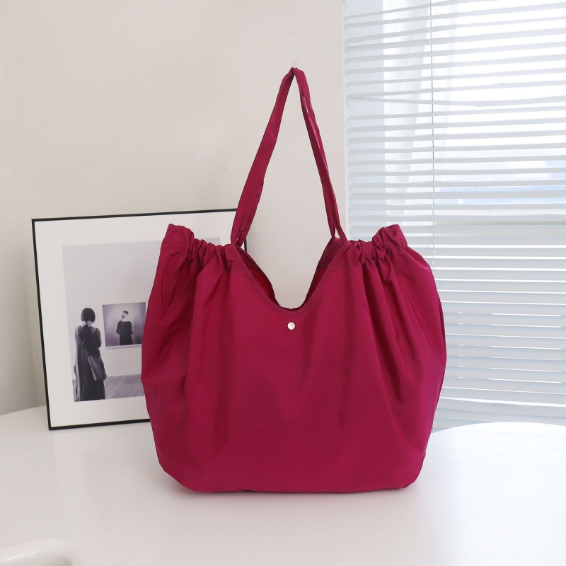 Frauen umwelt freundliche faltbare Einkaufstasche wieder verwendbare tragbare Handtasche Kordel zug Umhängetasche Lebensmittel Einkaufstasche Käufer Taschen: Blau