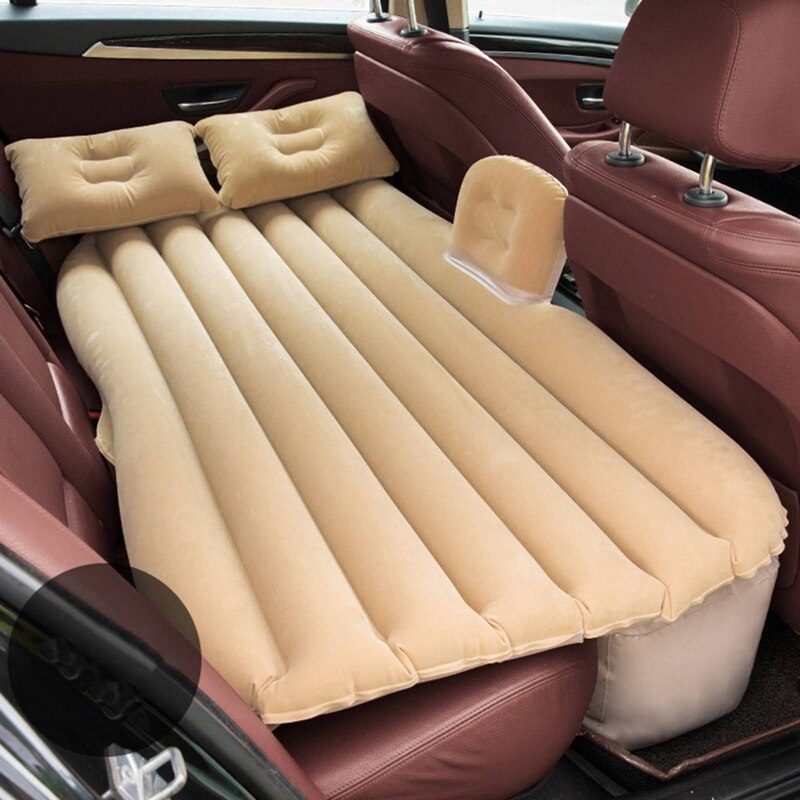 Colchón inflable multifuncional para coche, cama de viaje Universal para SUV, asientos de coche, cama multifuncional para acampar al aire libre y playa