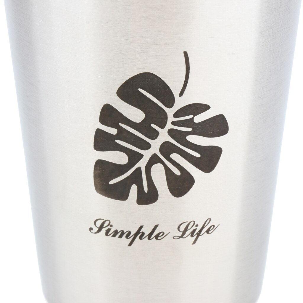 BEER MUG Coffee Milk Mug Water Cup Stainless Steel 350 / 500ml for Adult Kid