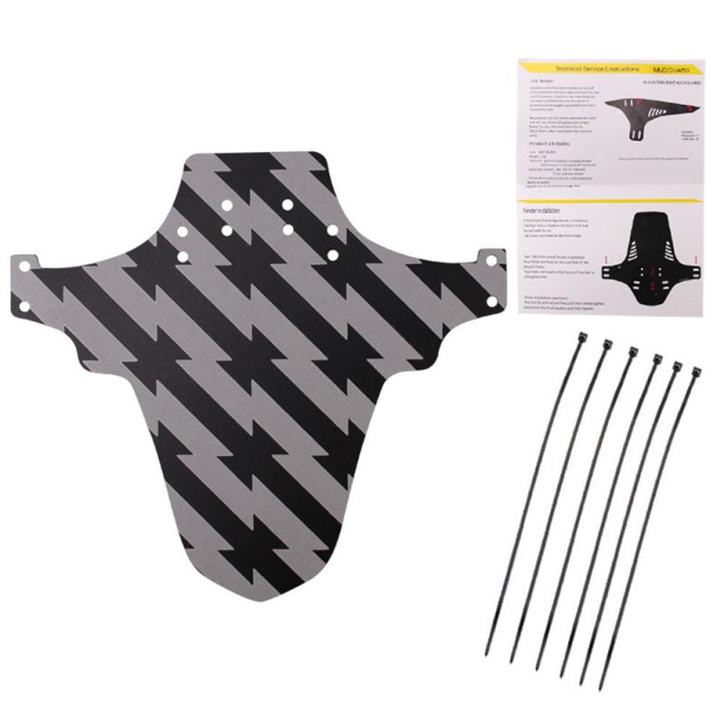Fiets reflecterend spatbord voor spatbord achter spatbord racefiets mtb mountainbike fiets spatbord accessoires met 6 touwen