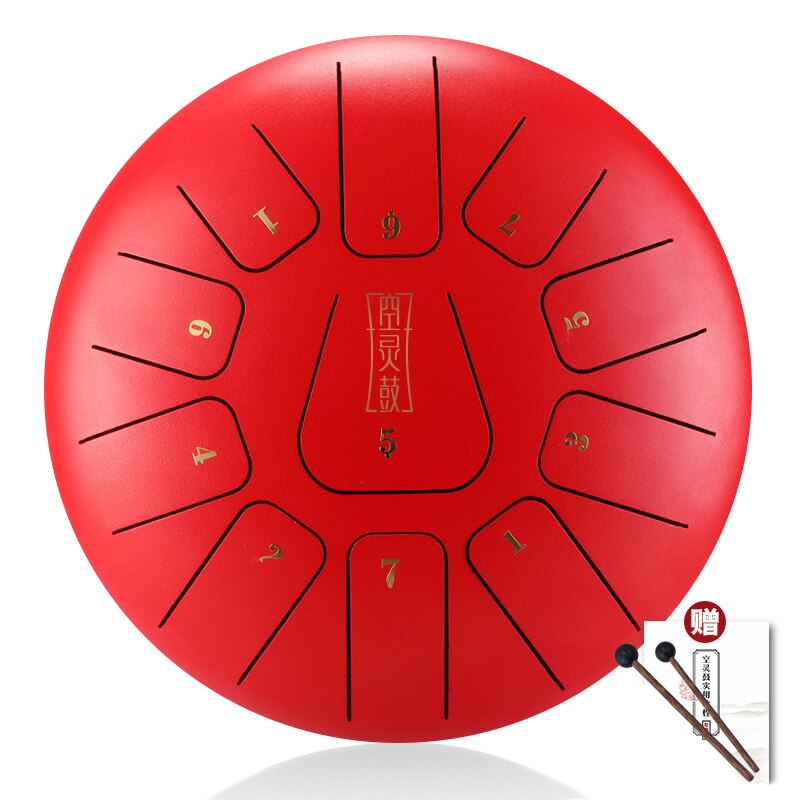 Hluru Drum Steel Tongue 8 Inch Tang Drum Ethereal ... – Vicedeal