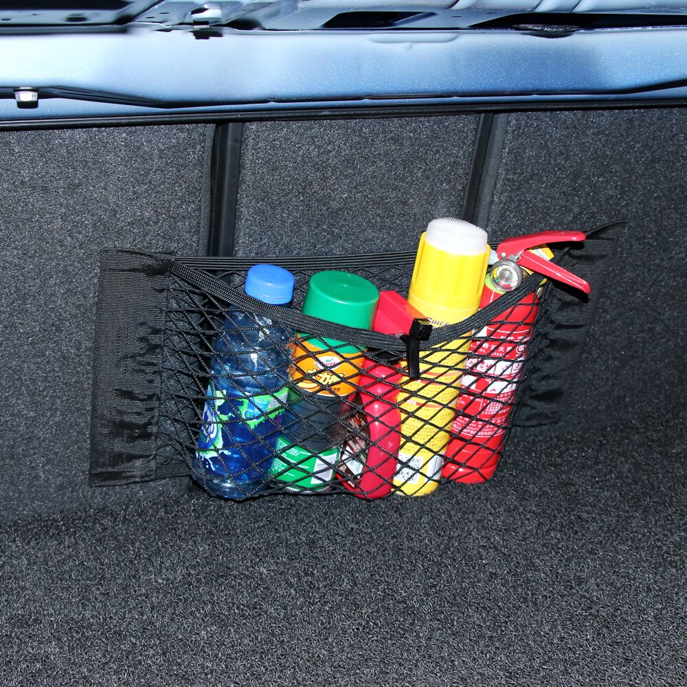 Organizador de carga de red de malla para maletero de coche, XE para Jaguar XF XJ XJS XK FUTURE-TYPE E-TYPE F-TYPE F-PACE