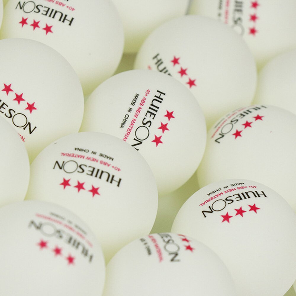 Bolas de tenis de mesa de 3 estrellas 50/100g 40 + mm, nueva pelota de plástico ABS para entrenamiento de Ping Pong, 20/2,8 Uds.