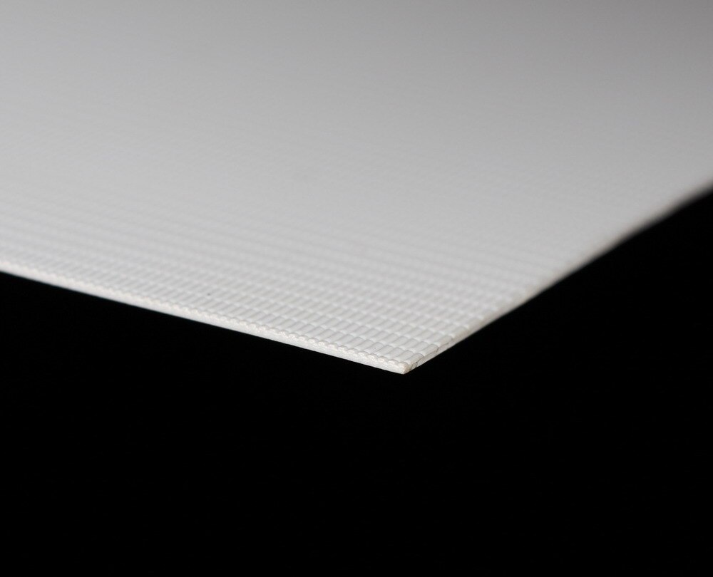 ABS25 4pcs ABS Styrene Plasticard Floor Wall brick Sheet 215mm x 300mm White Architectual