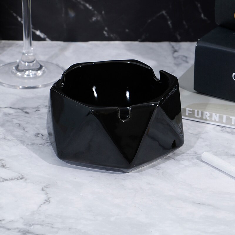 Draagbare Creatieve Asbak Pocket Outdoor Ash Tray Mini Asbak Keramische Asbakken Met Deksels Cadeau Voor Vriendje: BK