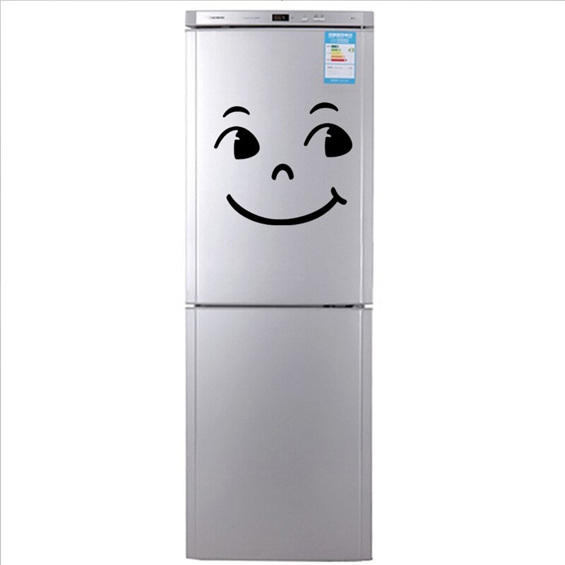 Grote Ogen Glimlach Gezicht Wc Stickers Wanddecoratie Diy Vinyl Adesivos De Paredes Home Decals Water Closet Mual Art Verwijderbare
