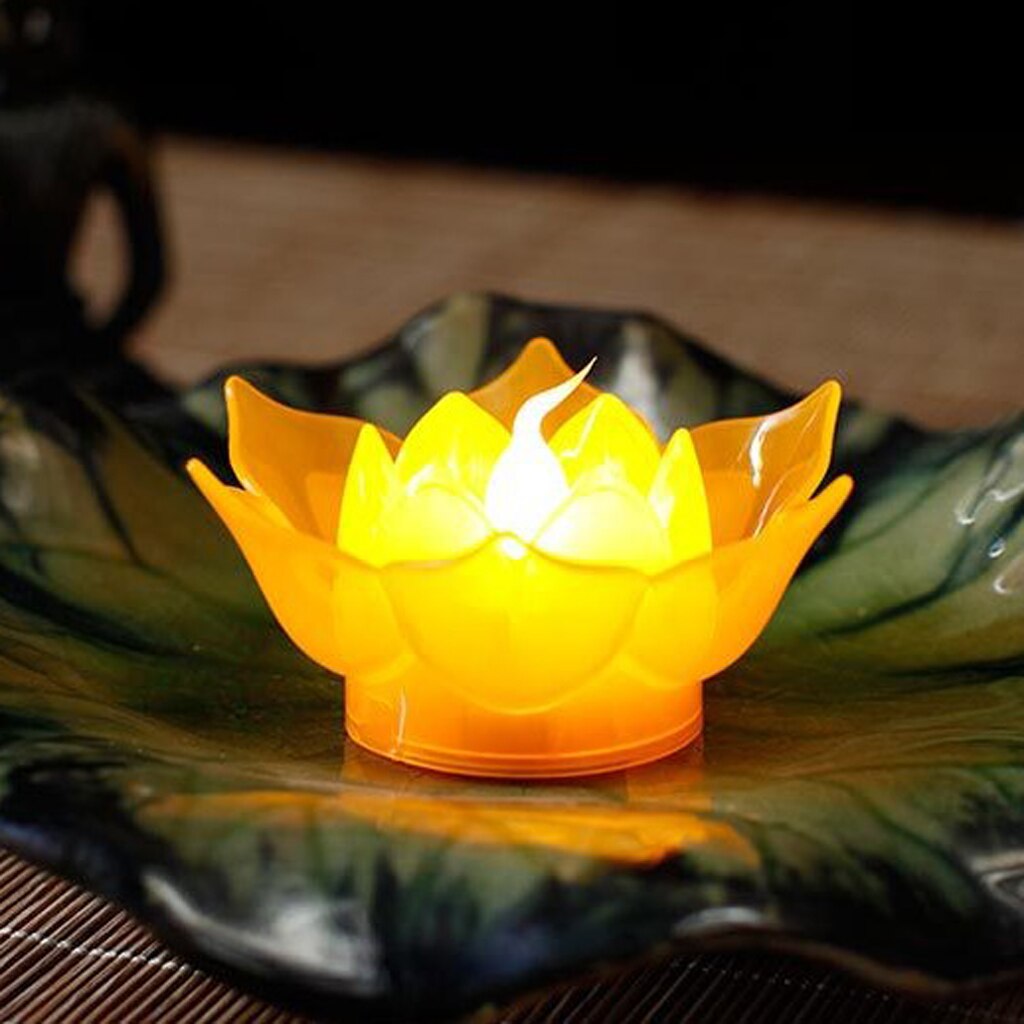 Romantische Lotus Bloem Nachtlampje Lotus Bloem Led Night Light Mood Lamp Woondecoratie
