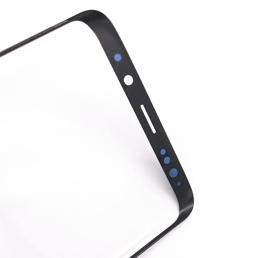 Lcd frontglaspanel för samsung galaxy  s8 s9 plus display extern pekskärm yttre linsbyte självhäftande pad verktyg