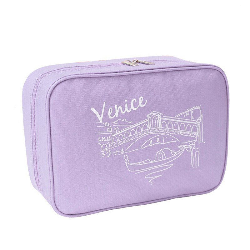 Impermeabile di Trucco Cosmetico Borsa Da Toilette Caso Appeso Sacchetto Wash Dell'organizzatore Di Immagazzinaggio Borse Da Viaggio: 6